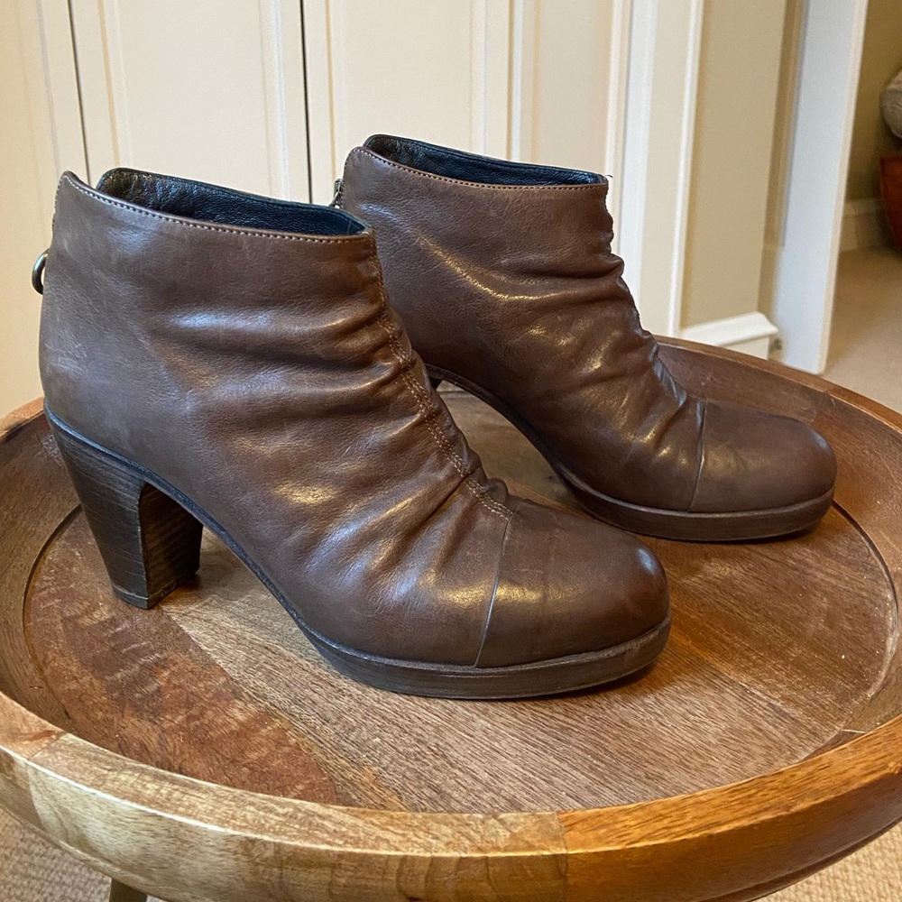 Fiorentini+Baker Brown Italian Leather Booties